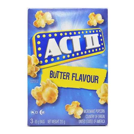 ACT II POPCORN BUTTER 255g