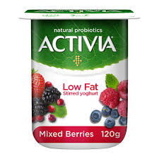 Activia Mixed Berries LF Yoghurt 120g