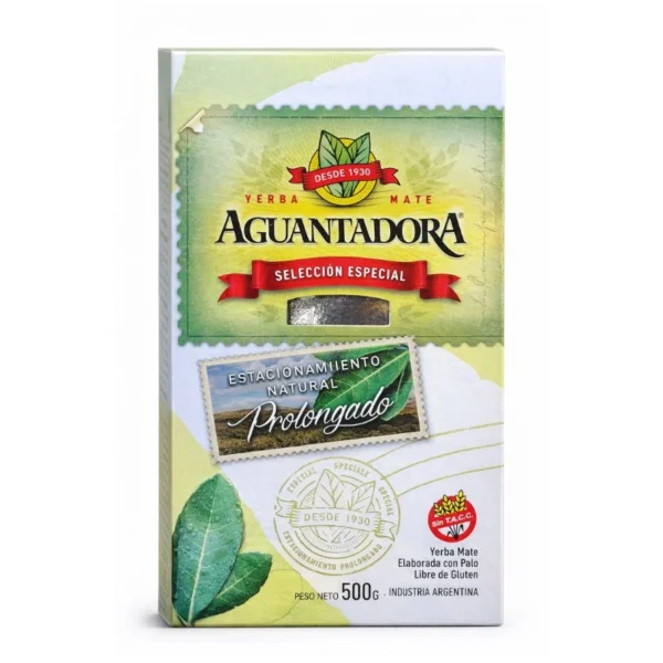 AGUANTADORA YERBA MATE SELECCION ESPECIAL 500GM