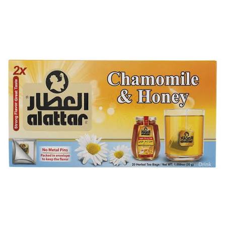 AL Attar Chamomile & Honey Tea Bags 20S