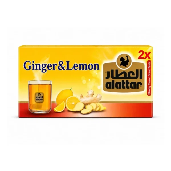AL Attar Lemon & Ginger Tea Bags 20S