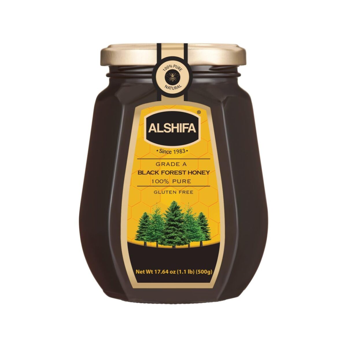 AL SHIFA HONEY BLACK FOREST 500