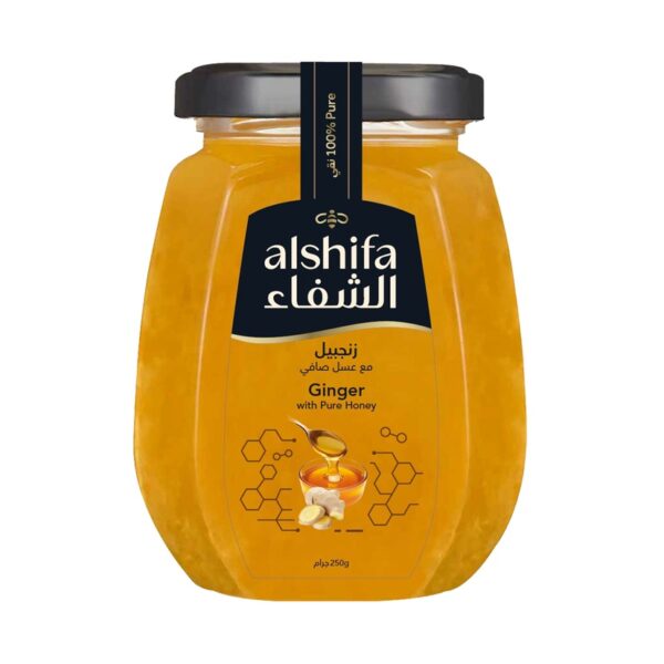 AL SHIFA HONEY GINGER 6X250GM.