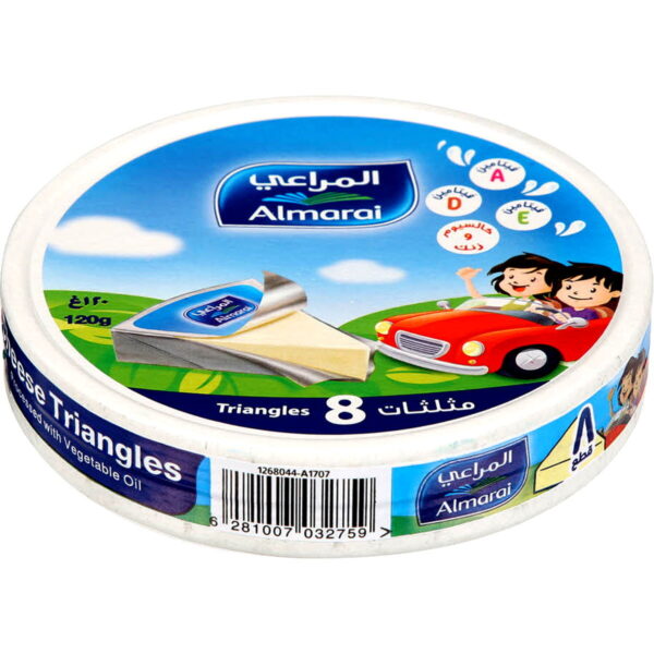 ALMARAI TRIANGLE CHEESE KIDS 120G