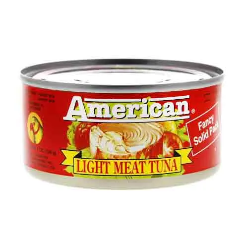 AMERICAN LIGHT MEAT EASY OPEN TUNA 185 gm