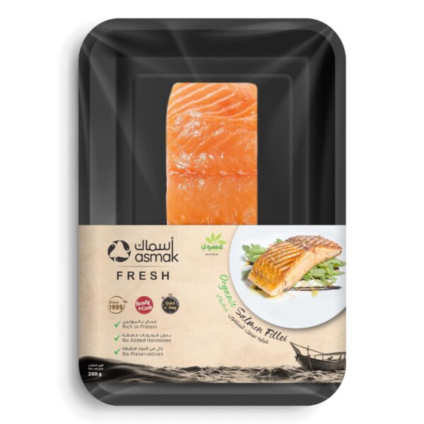 ASMAK ORGANIC SALMON FILLET 200g