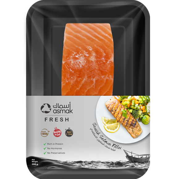 ASMAK SCOTTISH SALMON FILLET 200g