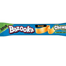 Bazooka Mango Sour Chewz Candy 14g