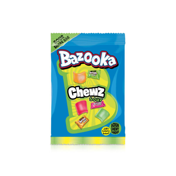 Bazooka Splashz Chewy Sour Candy 120g