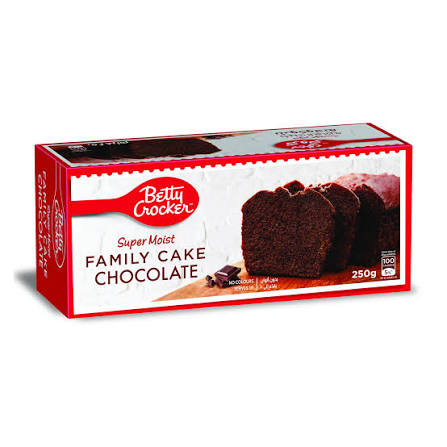 BETTY CROCKER POUND CAKE VANILLA 250G