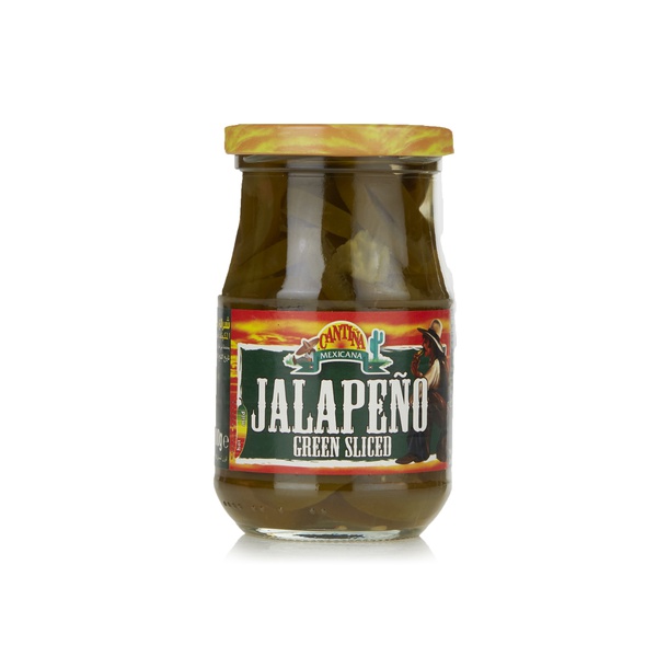 CANTINA GREEN JALAPENO PEPPER SLICES 300 gm
