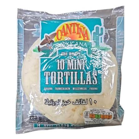 CANTINA MINI TORTILLAS 280GM