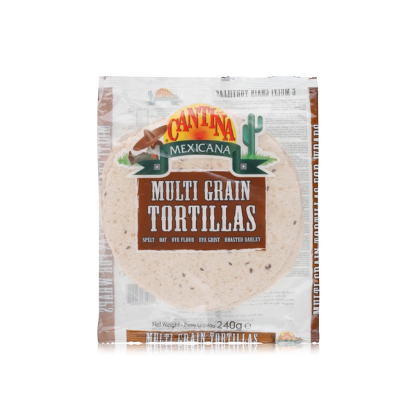 CANTINA MULTIGRAIN TORTILLA 240G