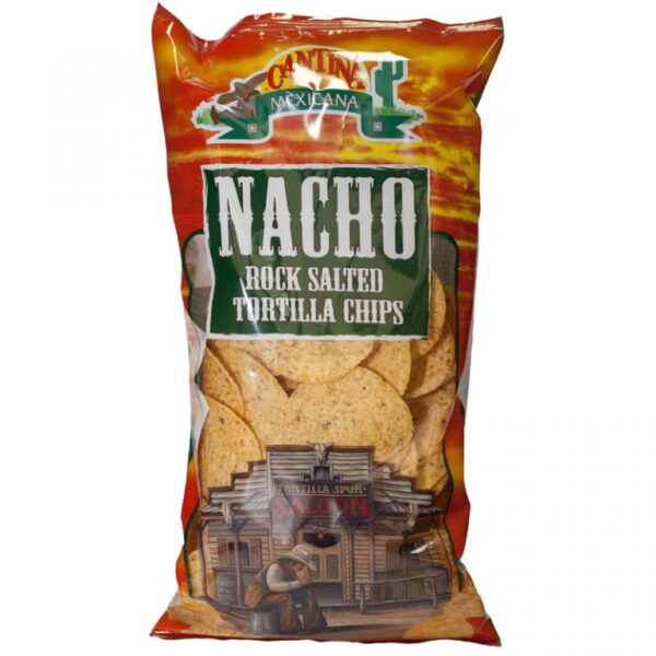 CANTINA TORTILLA CHIPS NACHO ROCK SALTED 200 gm