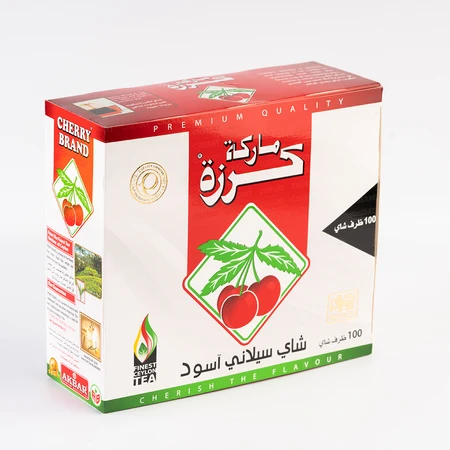 Cherry Ceylon Black Tea 100 Bags