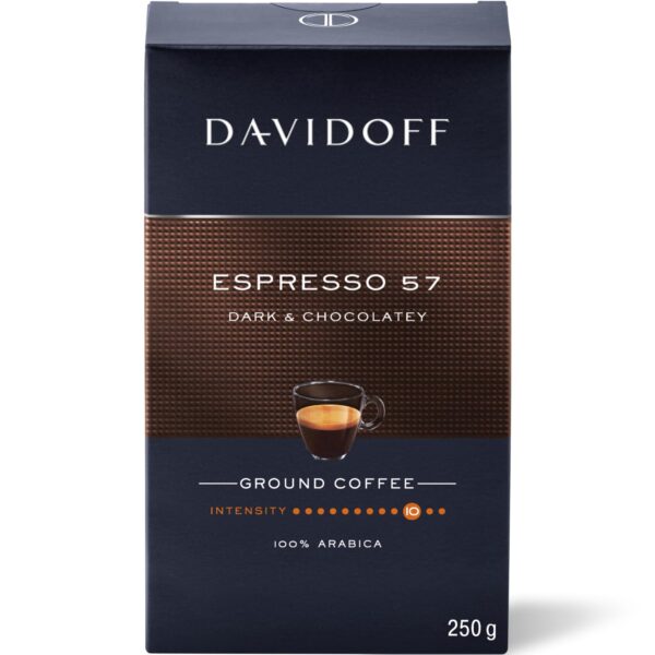 DAVIDOFF GRND COFFEE ESPRESSO 57 250G