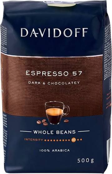 DAVIDOFF WHL BEANS ESPRESSO 57 500G