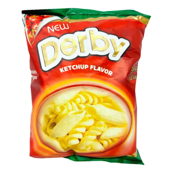 Derby Ketchup Flavor Potato Chips 60g