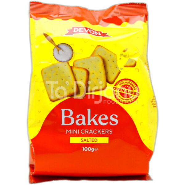 DEVON BAKES MINI CRACKERS 100G