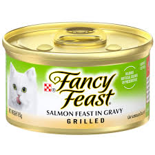FANCY FEAST Grilled Salmon Wet Cat Food 85g