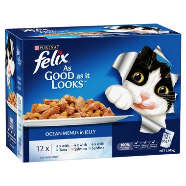 Felix Ocean Menus 12X85g