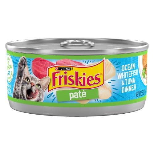 Friskies Pate White Fish & Tuna 5.5OZ
