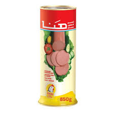 HANA Chicken Luncheon Meat Plain Round 850g