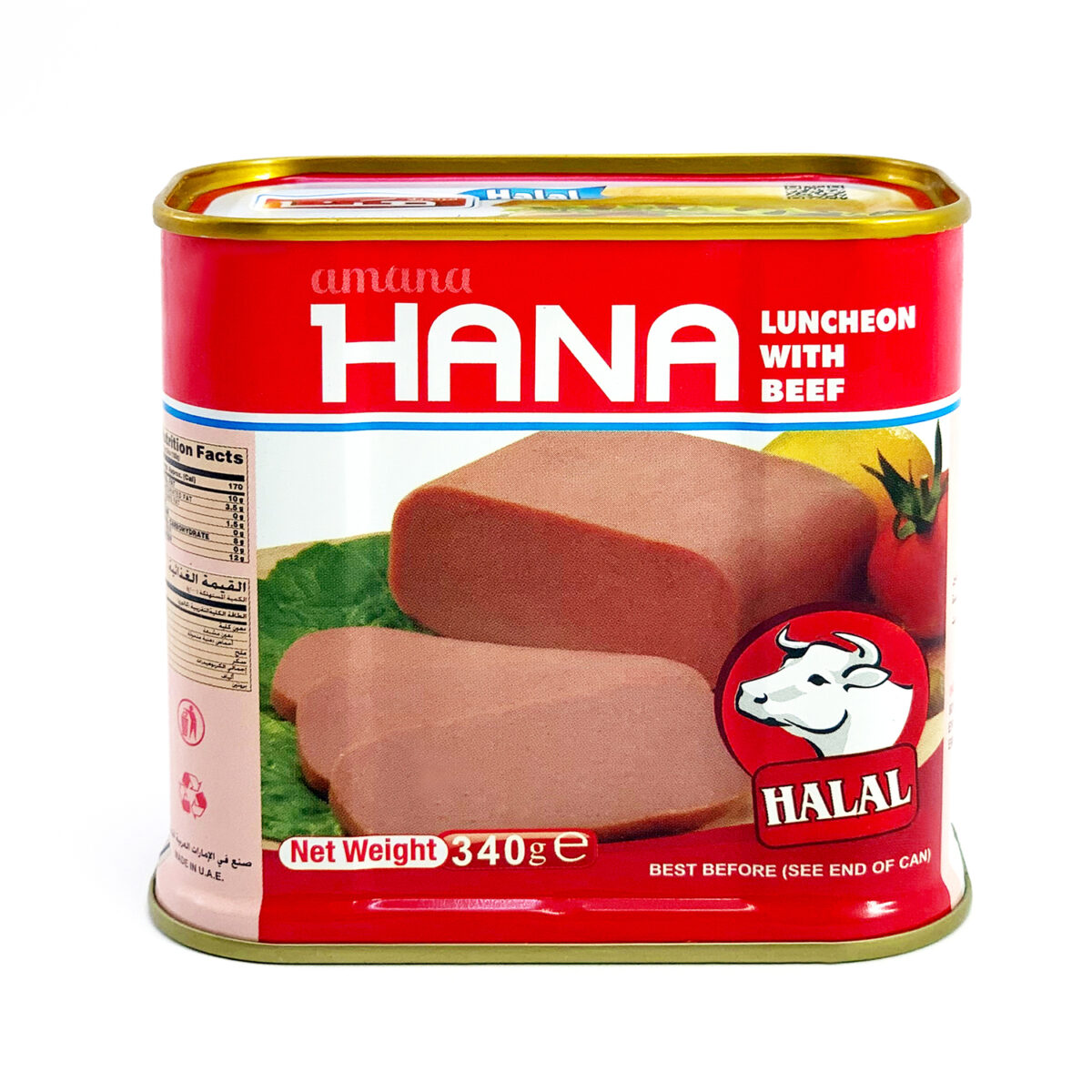 HANA Luncheon Meat with Beef 340g