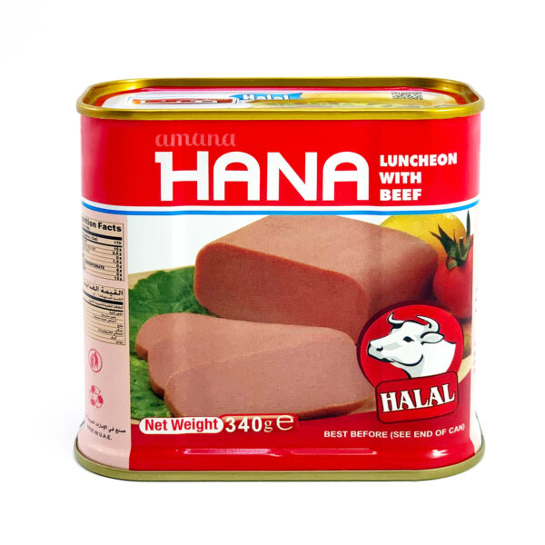 HANA Luncheon Meat with Beef 340g