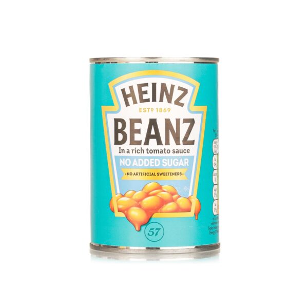 HEINZ BAKED BEANS NO SUGAR ADDED 415G