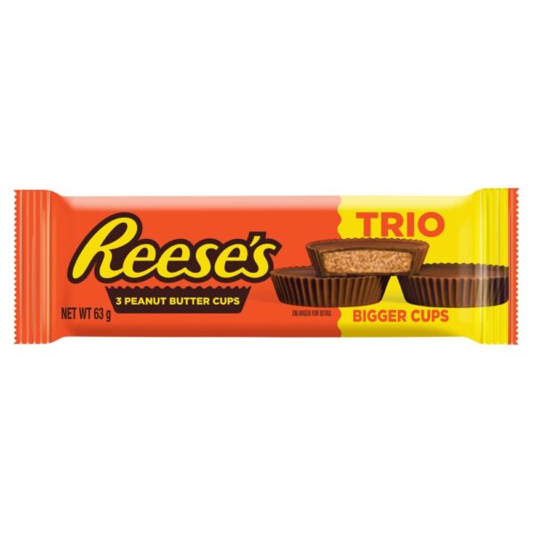 Hershey's REESES TRIO PB CUPS 63G