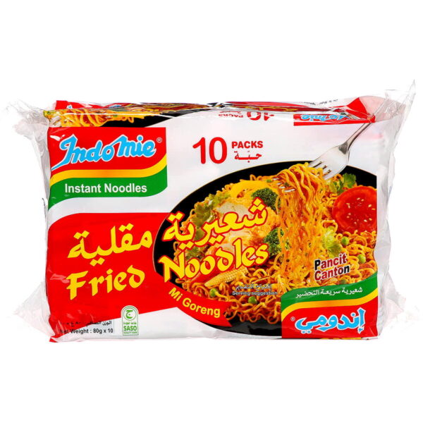 Indomie Mi Goreng Fried Noodles 10x80g