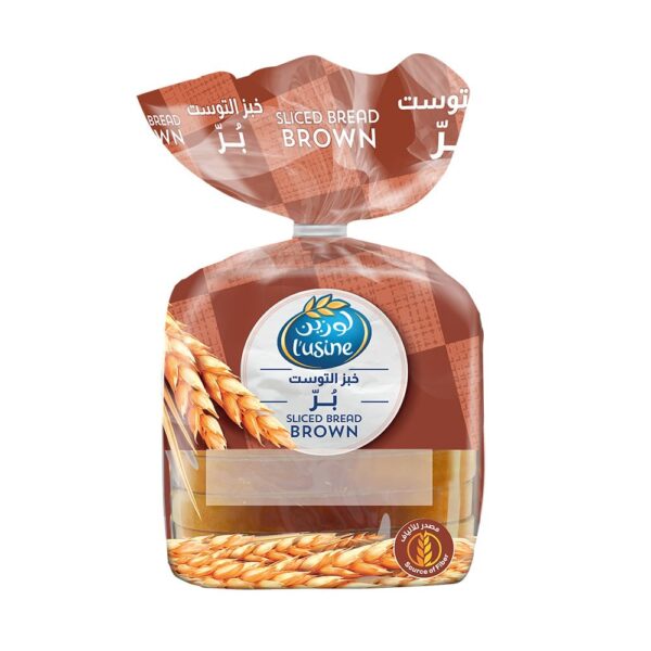LUSINE BREAD SLICED BROWN 275G