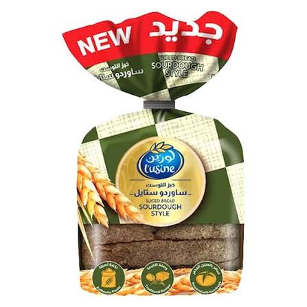 LUSINE BREAD SLICED SOUR DOUGH 300G