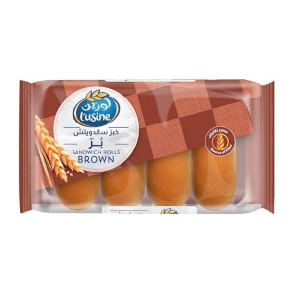 LUSINE SANDWICH ROLL BROWN 200G