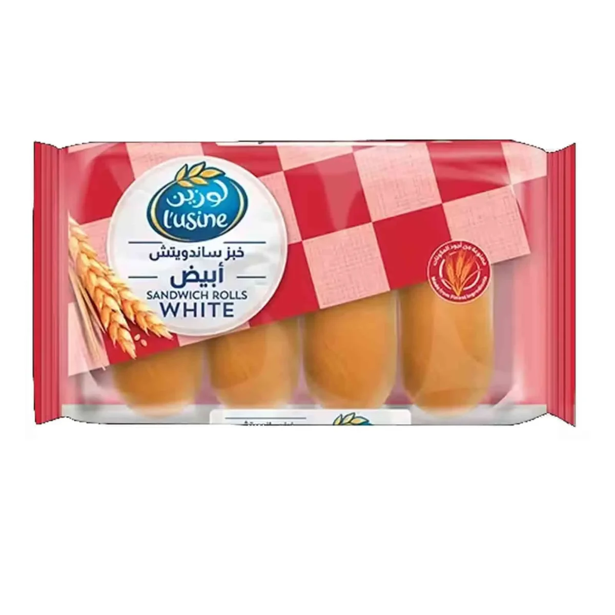 LUSINE SANDWICH ROLL WHITE 200G