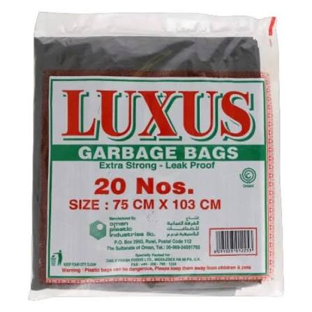 LUXUS GARBAGE ROLL 75CMX103CM