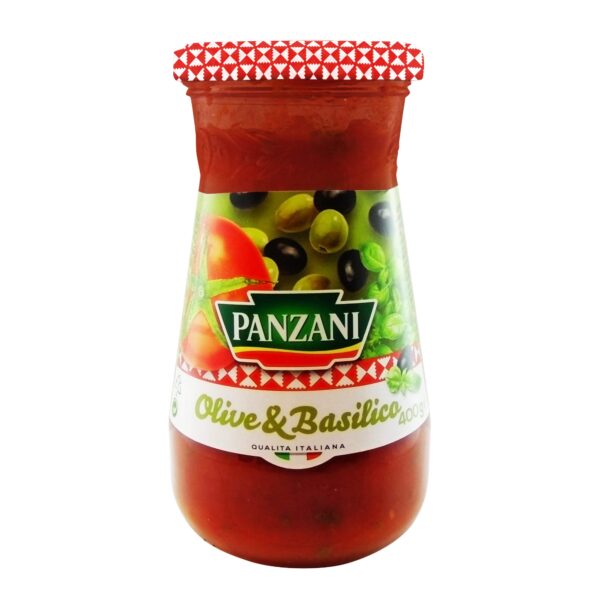 PANZANI OLIVE BASILICO SAUCE 400 gm