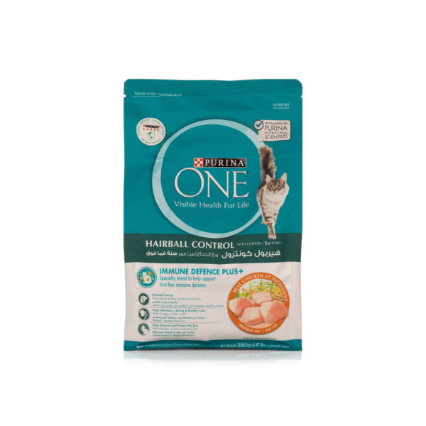 Purina One Hairball Control Chicken 380 g