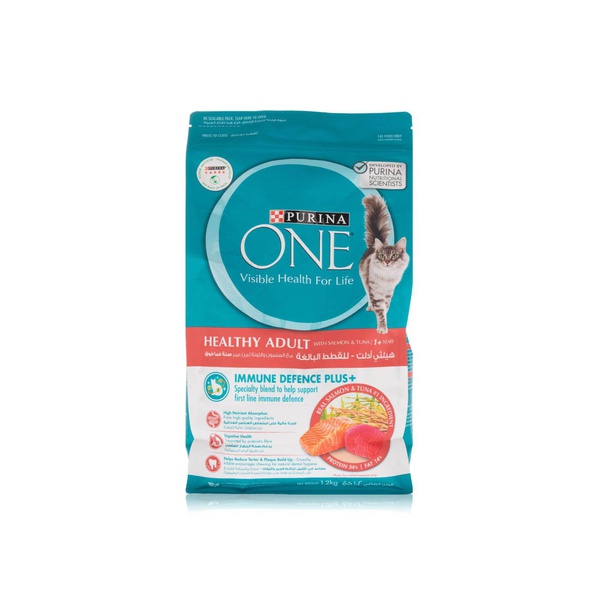 Purina One Healthy Fish & Tuna Cat Food for Adult Cats 1.2kg