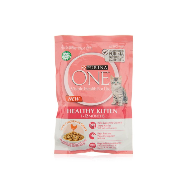 Purina One KITTEN CHICKEN In Gravy Pouch 85G