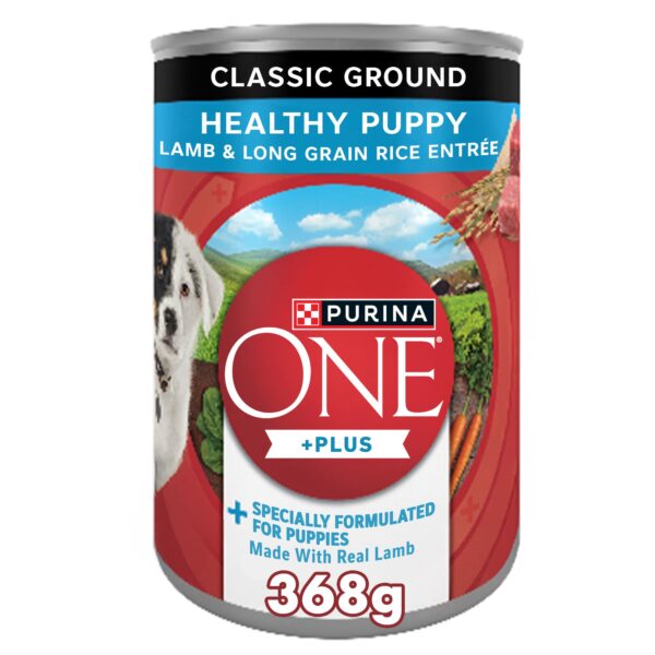 Purina ONE Wet Puppy Food Healthy Lamb & Long Grain Rice 368g