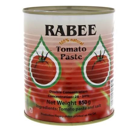 RABEE TOMATO PASTE 850GM