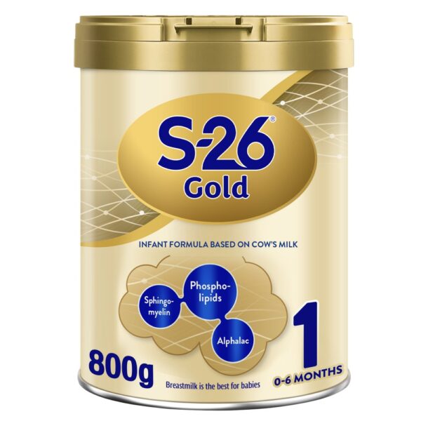 S-26 Gold 1 Formula Milk Powder 0-6M 800g