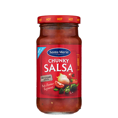 Santa Maria Chunky salsa hot 230g