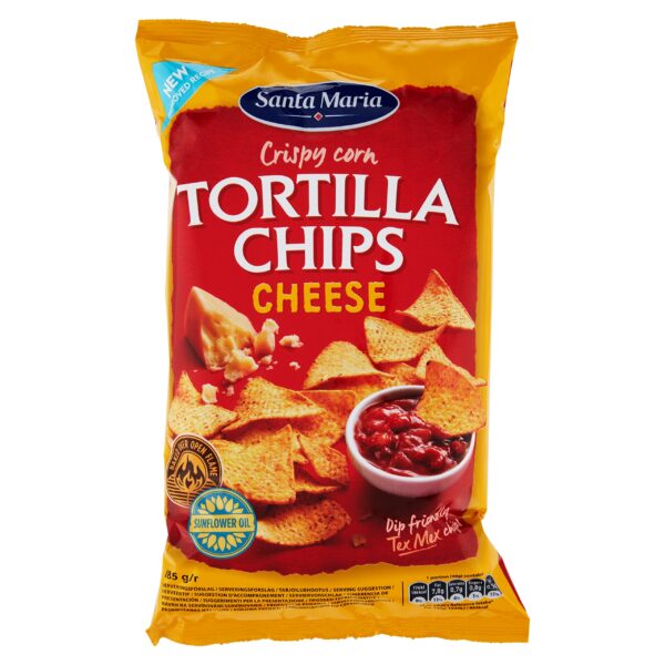 Santa Maria Tortilla chips cheese 185g