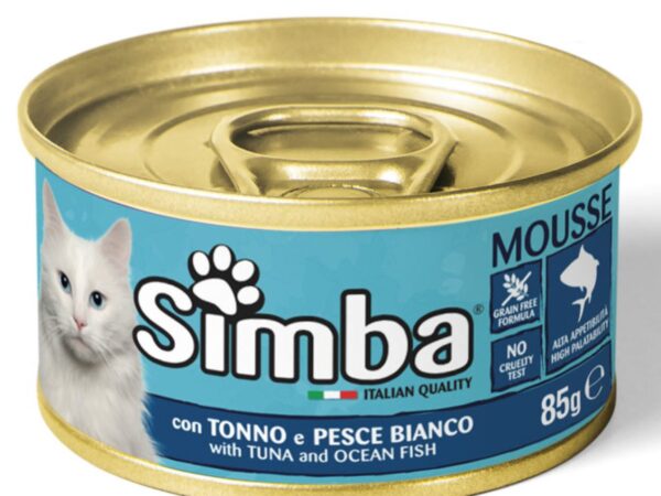 SIMBA CAT FOOD TUNA/WHITEFISH 85g