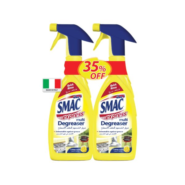 Smac Ultra Degreaser Lemon 650ml – 2 Pack