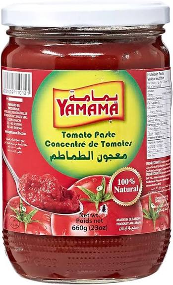 YAMAMA TOMATO PASTE 660 gm